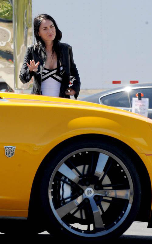shia labeouf and megan fox transformers 3. Megan Fox was spotted on the